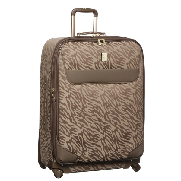 Shop Anne Klein Luggage 'Lions Mane' 28-inch Expandable Spinner Upright ...