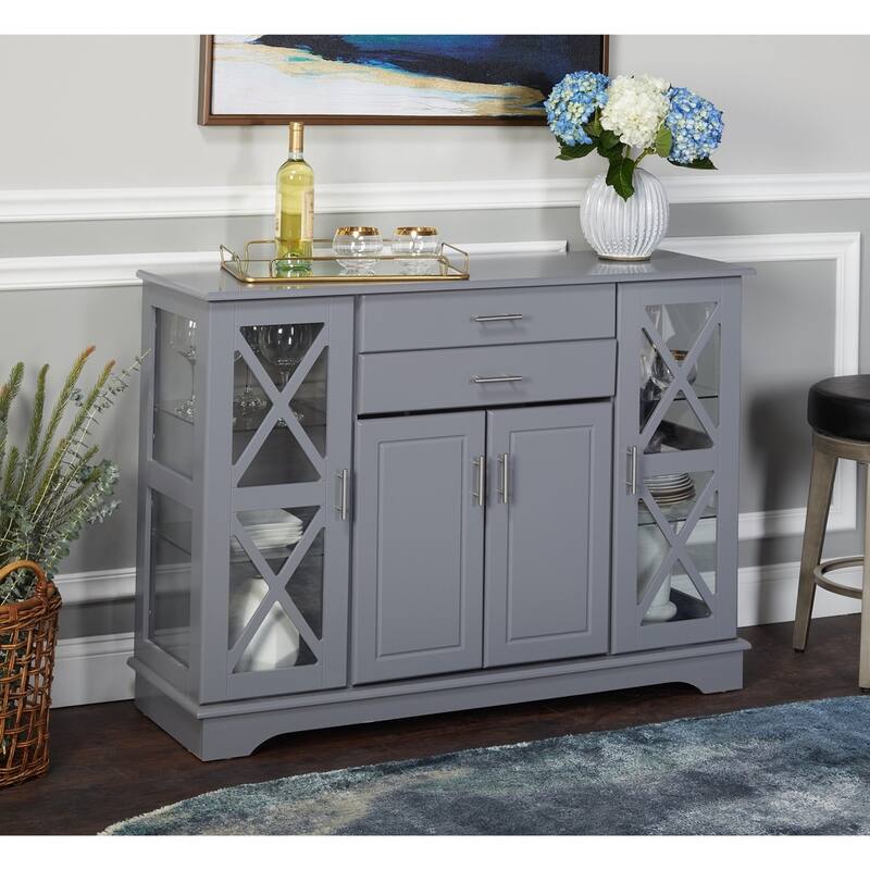 Simple Living Kendall Modern Farmhouse Buffet/Sideboard