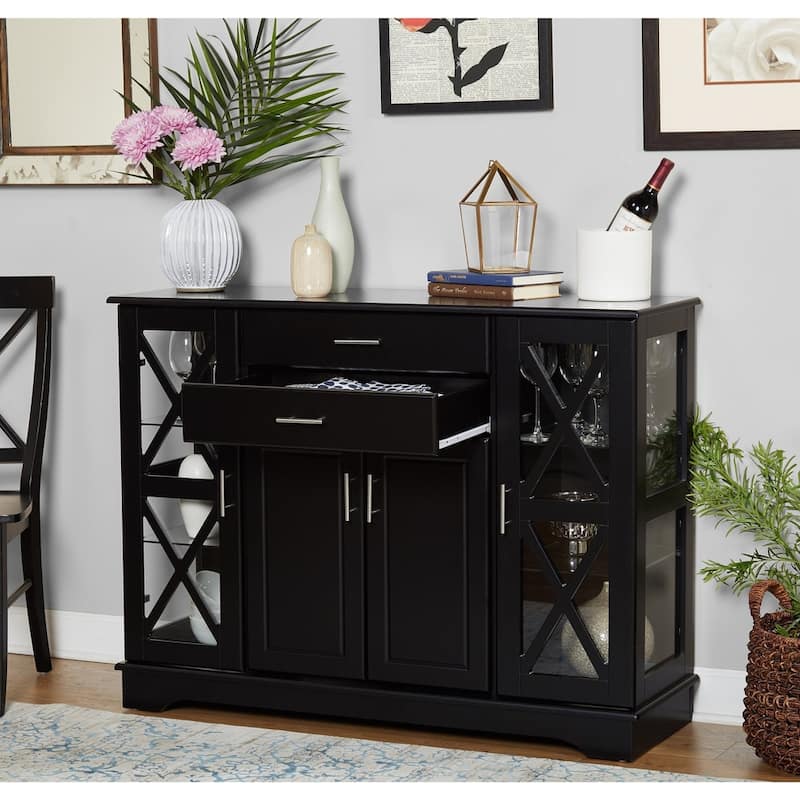 Simple Living Kendall Modern Farmhouse Buffet/Sideboard
