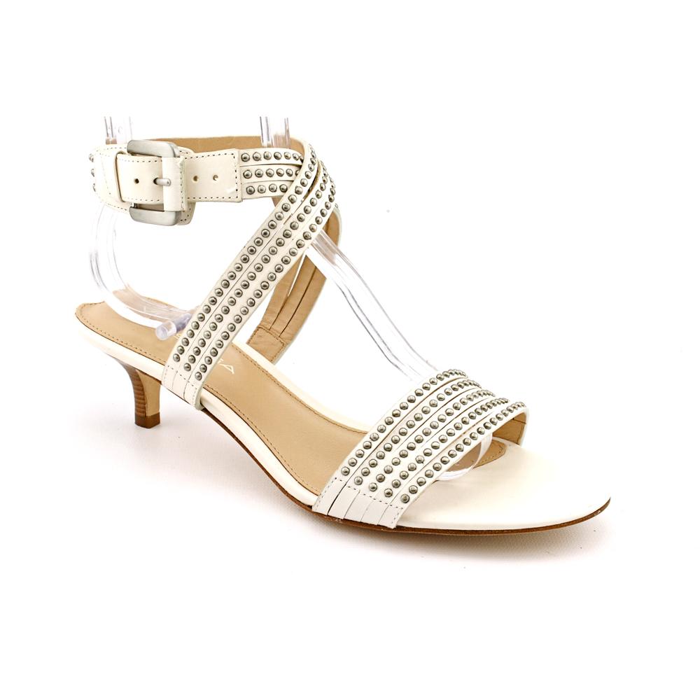 Via Spiga Womens Dalphine Leather Sandals Was $92.99 Sale $50.39