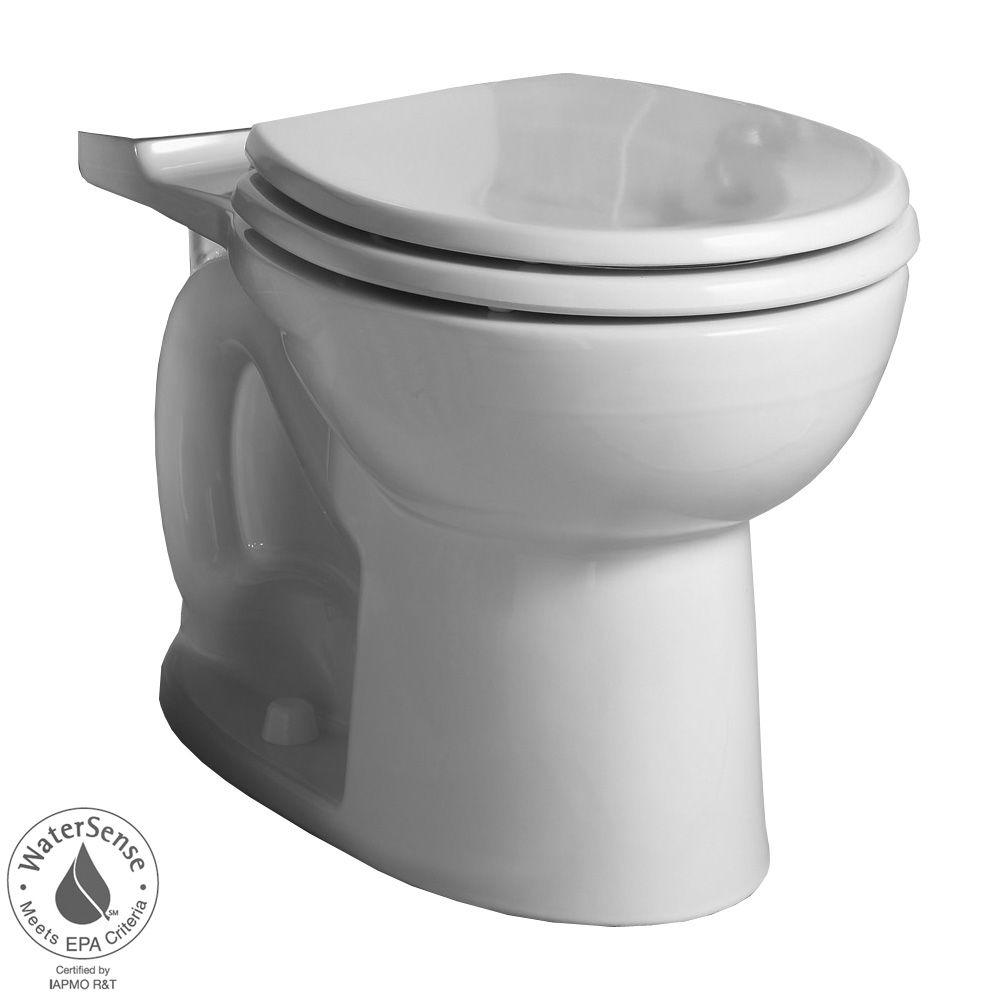 White Cadet 3 Round Front Toilet Bowl