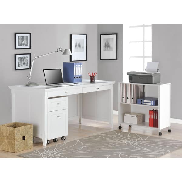 Shop Altra Amelia Desk With Mobile Storage Cube And File Free