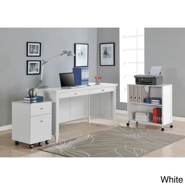 Shop Altra Amelia Desk With Mobile Storage Cube And File Free