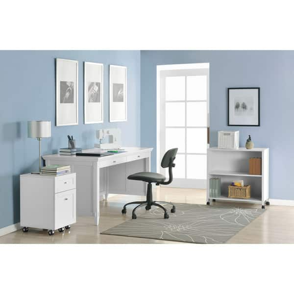 Shop Altra Amelia Desk With Mobile Storage Cube And File Free