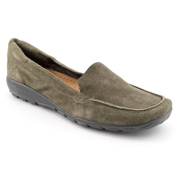 Easy Spirit Women's 'Abide' Regular Suede Casual Shoes - Extra Wide ...