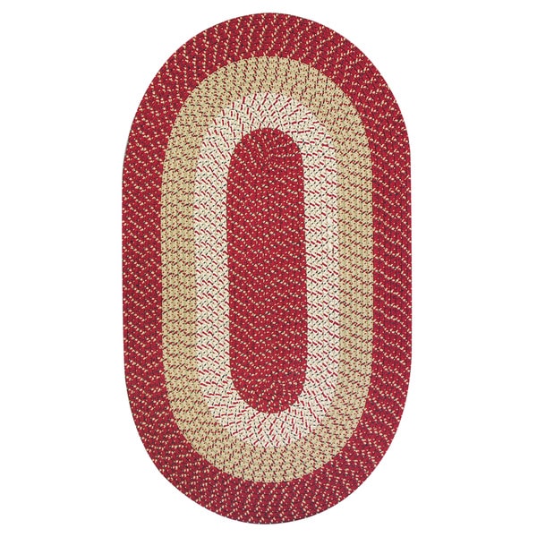 Eastwick Crimson Indoor/ Outdoor Rug (6 Round)