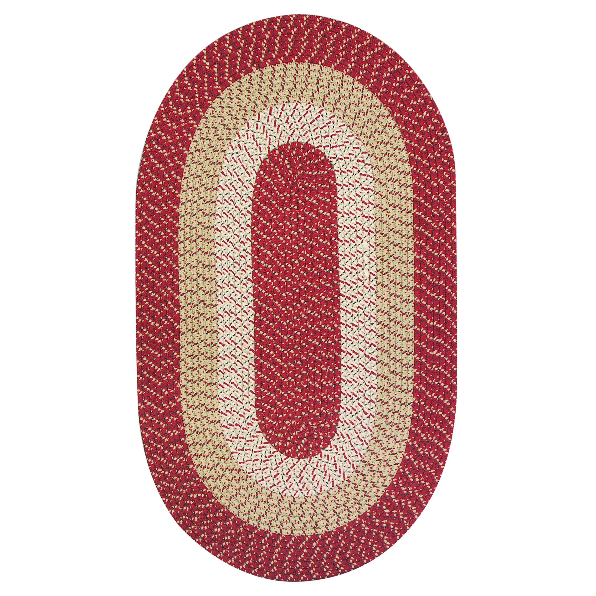 Eastern Crimson Indoor/ Outdoor Rug (6 Round)