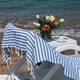 preview thumbnail 2 of 3, Authentic Pestemal Fouta True Blue Turkish Cotton Bath/ Beach Towel