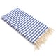 preview thumbnail 5 of 3, Authentic Pestemal Fouta True Blue Turkish Cotton Bath/ Beach Towel