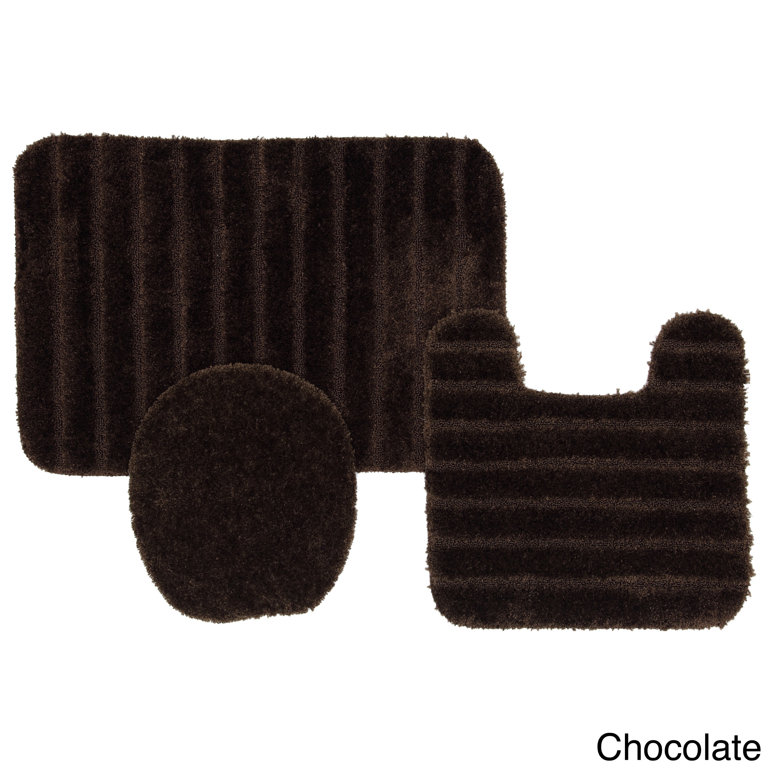 Prestige Non skid Bath Rug 3 piece Set