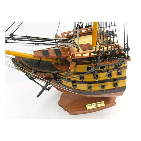 Old Modern Handicrafts H.M.S. Victory Bow Section Model Ship - On Sale ...