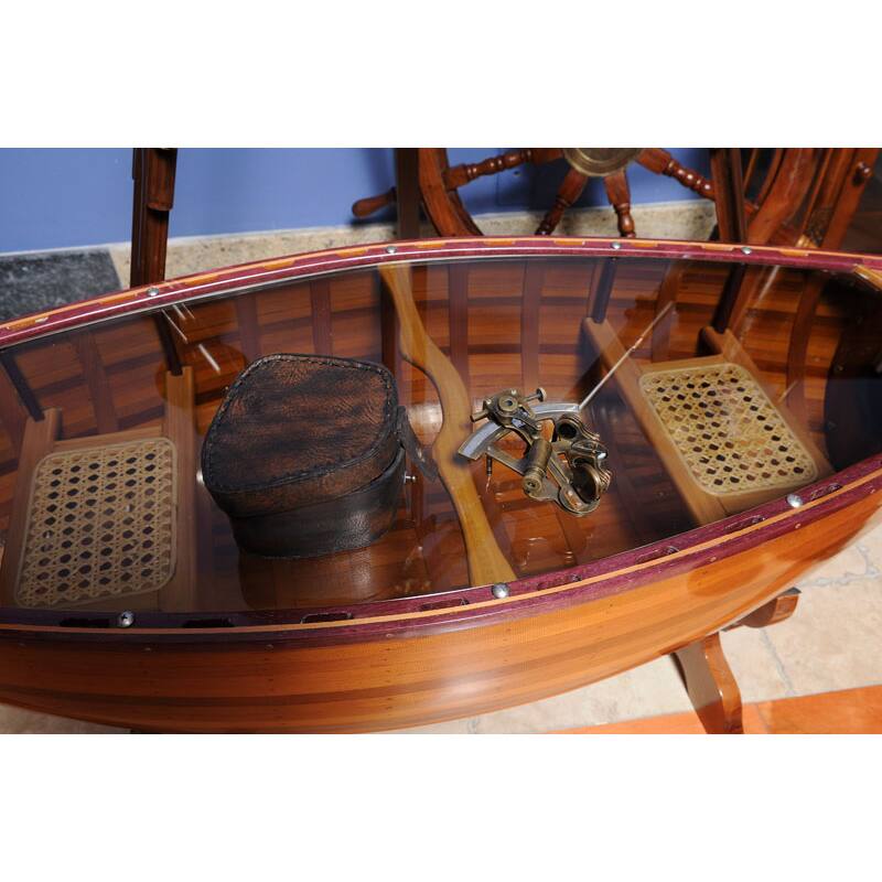 Old Modern Handicrafts Small Nautical Sextant with Leather Case