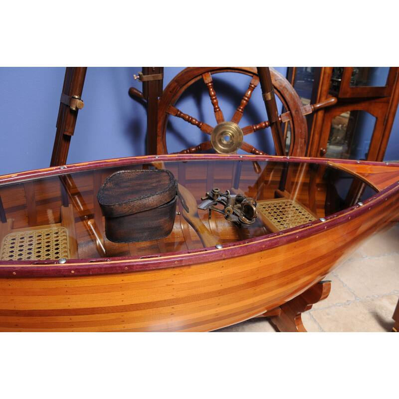 Old Modern Handicrafts Small Nautical Sextant with Leather Case