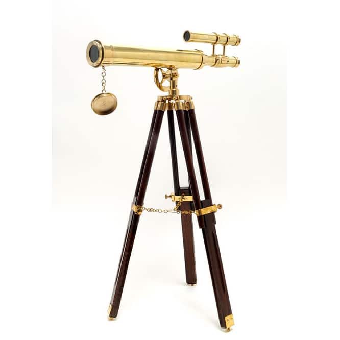 Old Modern Handicrafts Harbor Telescope with Stand