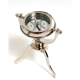 Old Modern Handicrafts Gimbaled Compass on Tri stand - Bed Bath ...