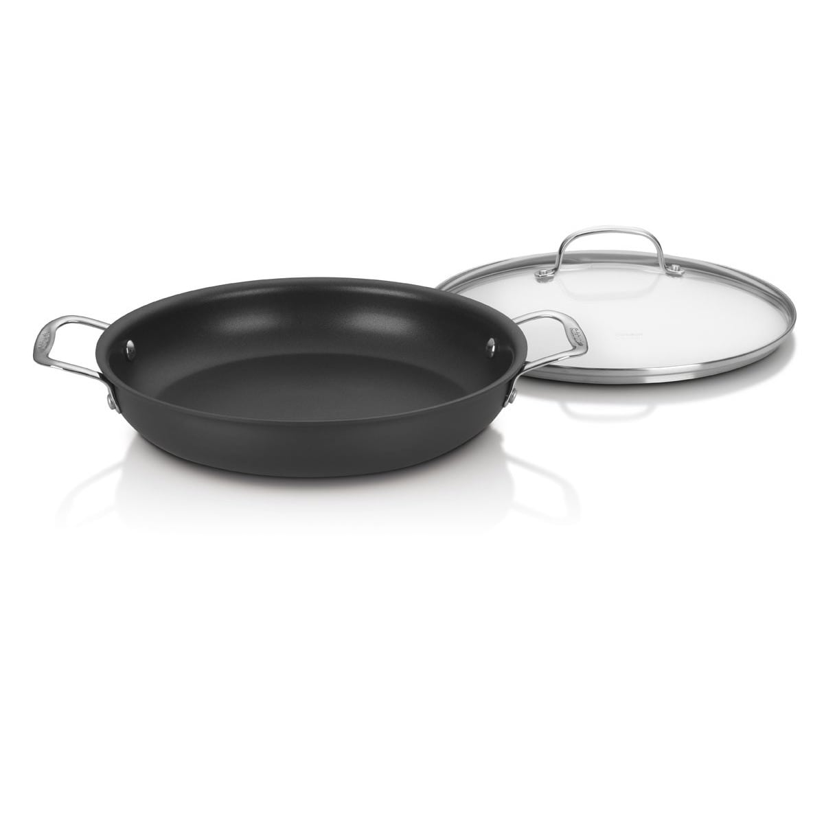 Swiss Diamond Hard Anodised 3 qt Nonstick Saute Pan w/Glass Lid