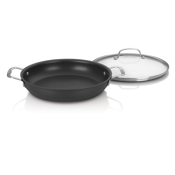 Cuisinart Hard Anodized Aluminum 12 Inch Nonstick Pan With Lid