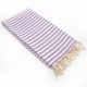 preview thumbnail 6 of 5, Authentic Pestemal Fouta Lilac Purple Turkish Cotton Bath/ Beach Towel