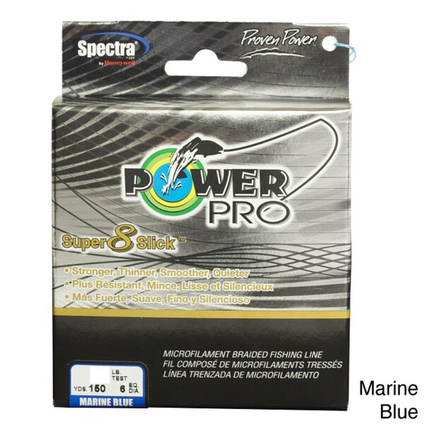Power Pro Super 8 Slick 30-Pound 150-Yard Braided Fishing Line