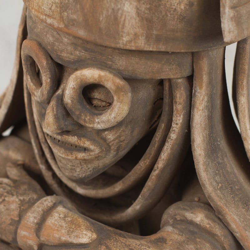 Handmade Rain God Art Statue (Mexico)