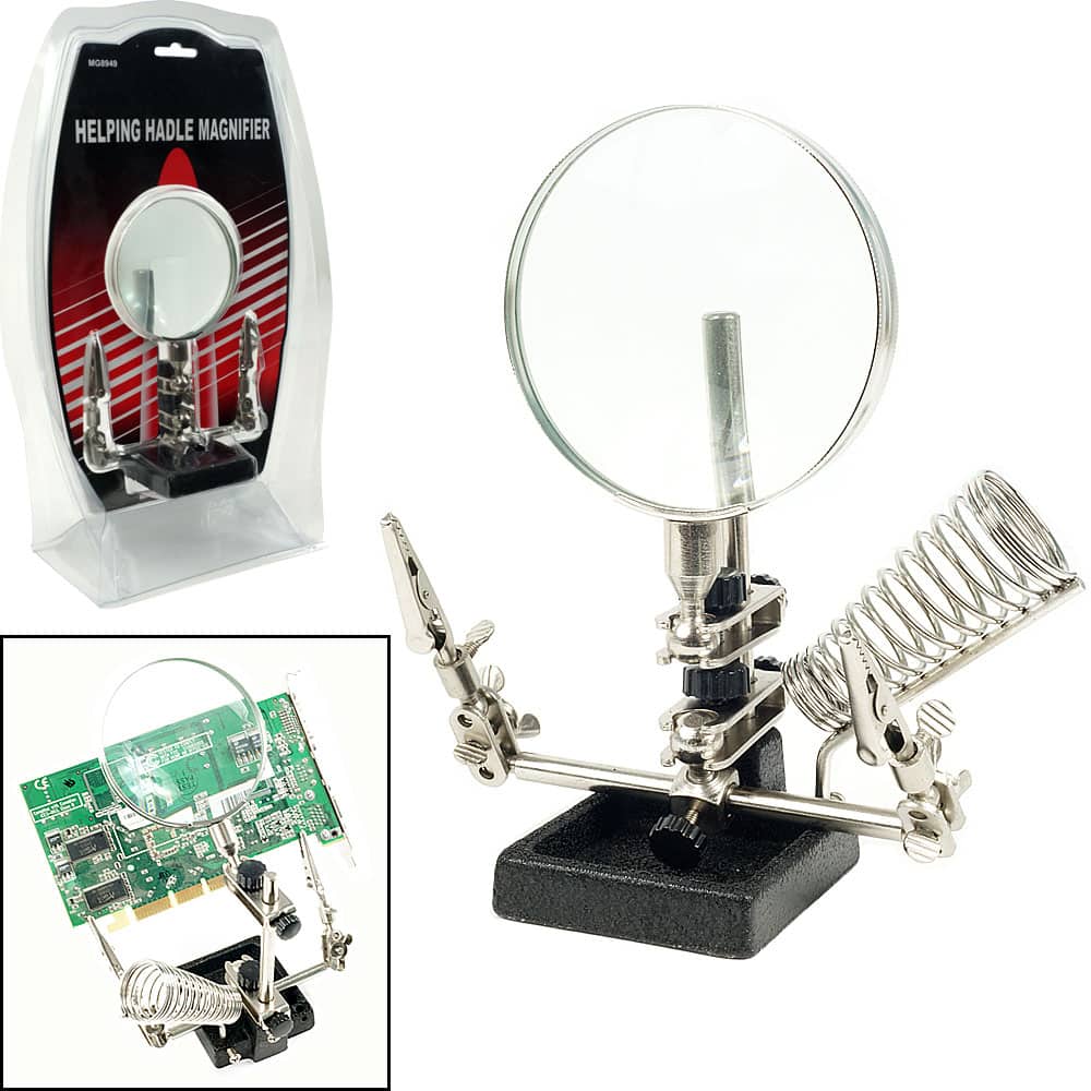 Stalwart Helping Hand 3.5-inch Magnifier