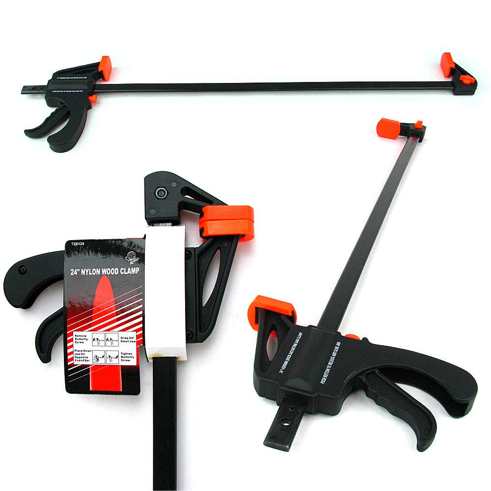 Stalwart Large 24-inch Nylon Quick Release Wood Clamps