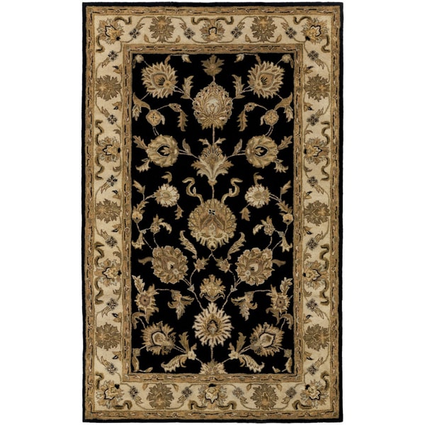 Pasha Collection Medallion Traditional Ocean Blue Area Rug (710 x 10