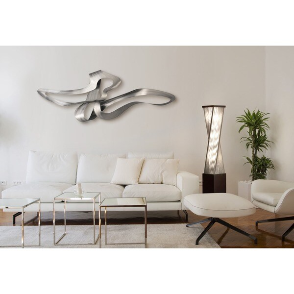 Graceful Metal Accent Oversized Wall Art Free Shipping Today