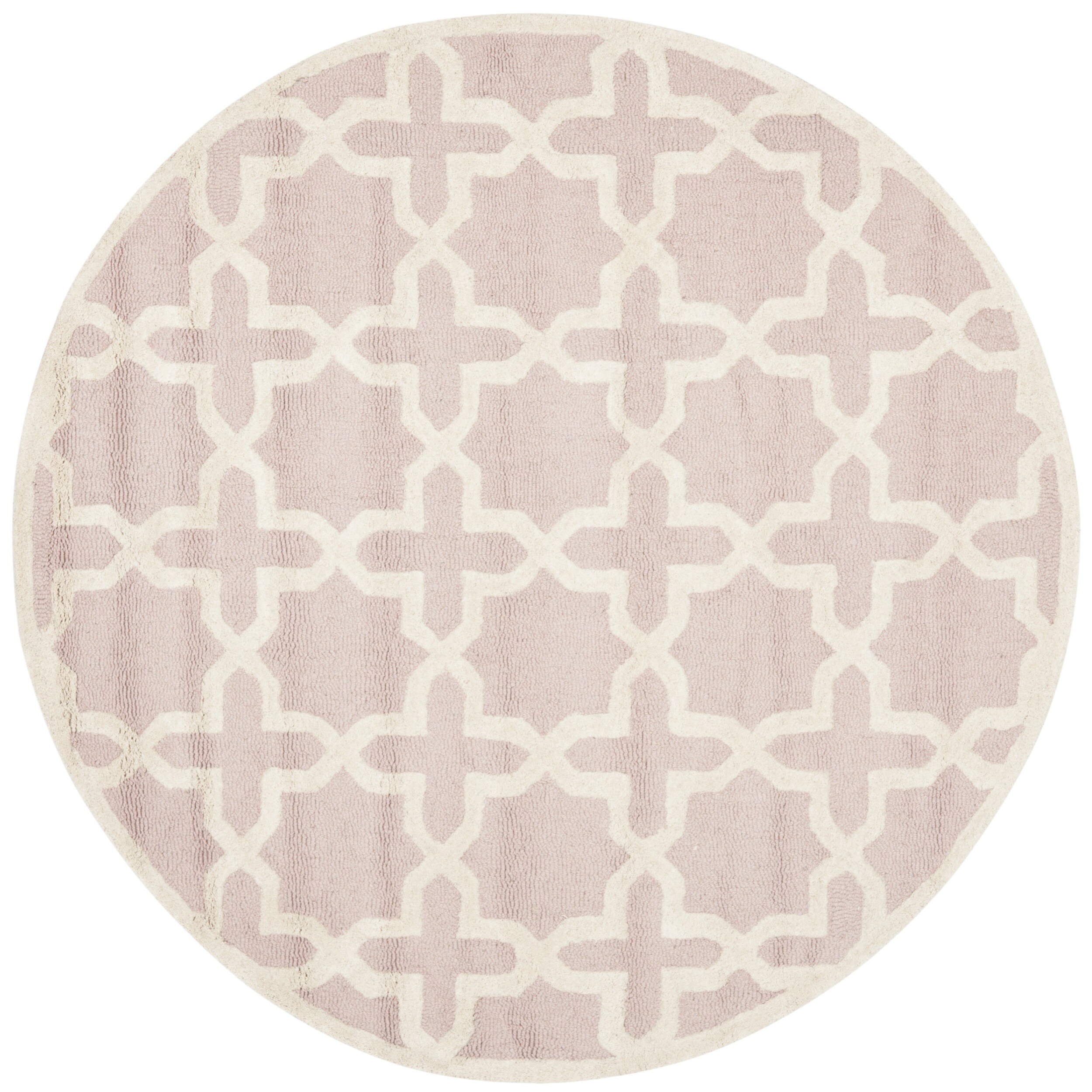 Shop Safavieh Handmade Moroccan Cambridge Light Pink Wool Rug 6