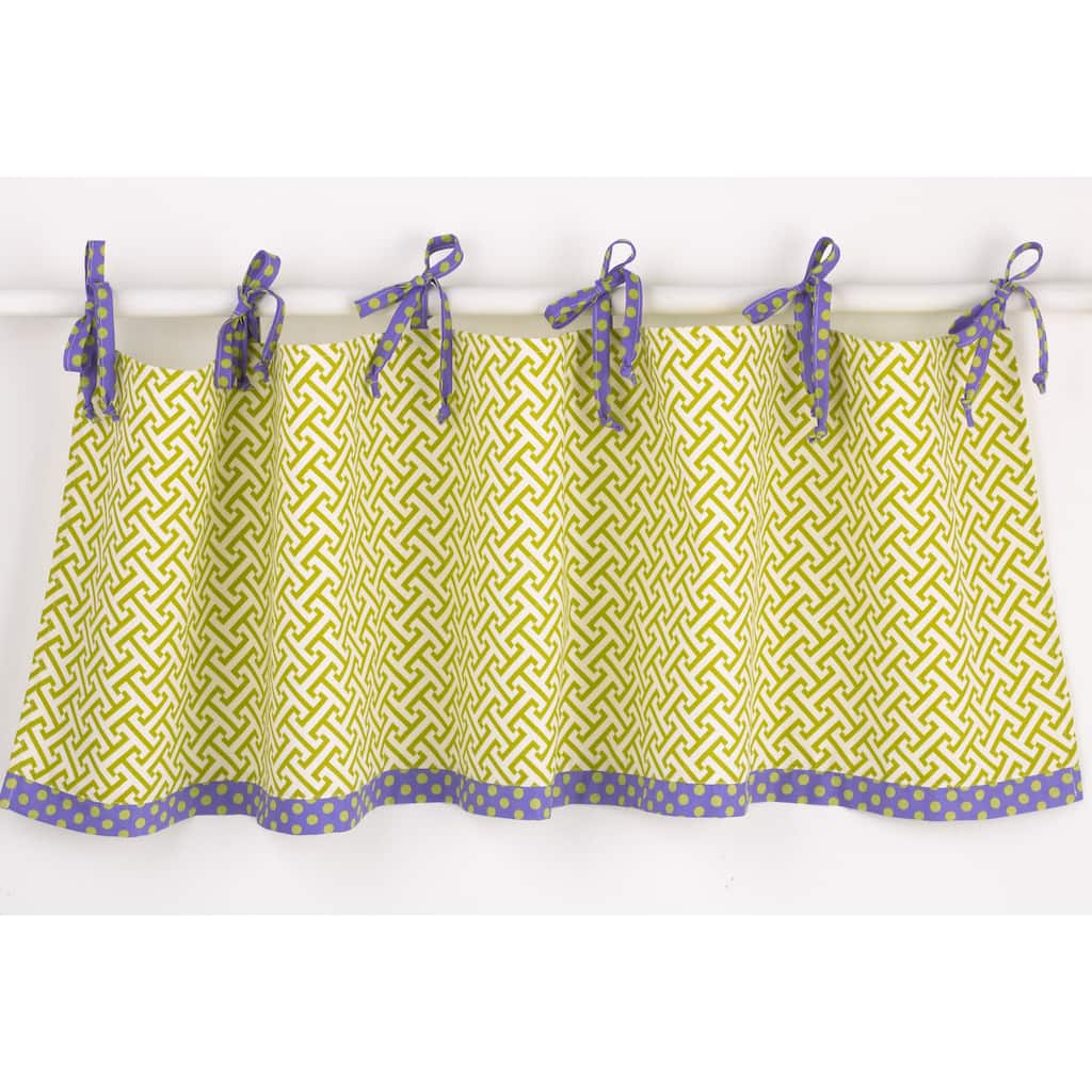 Cotton Tale Window Periwinkle Curtain Valance