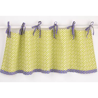 Cotton Tale Window Periwinkle Curtain Valance