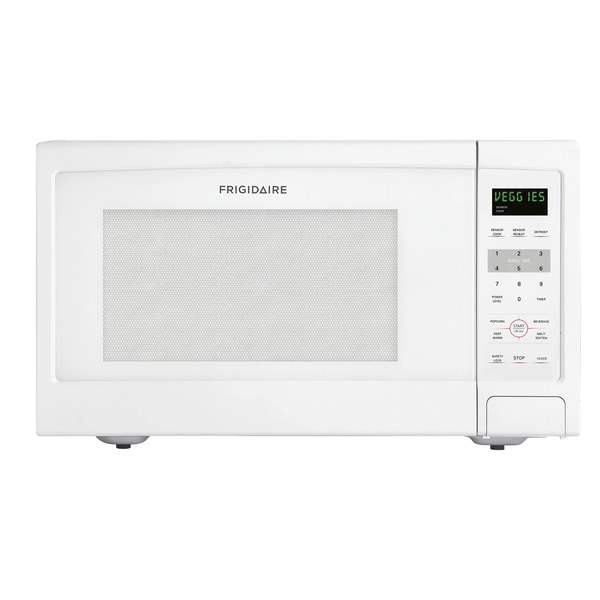 Frigidaire 1.6 Cubic Feet White Countertop Microwave - Overstock - 7749441