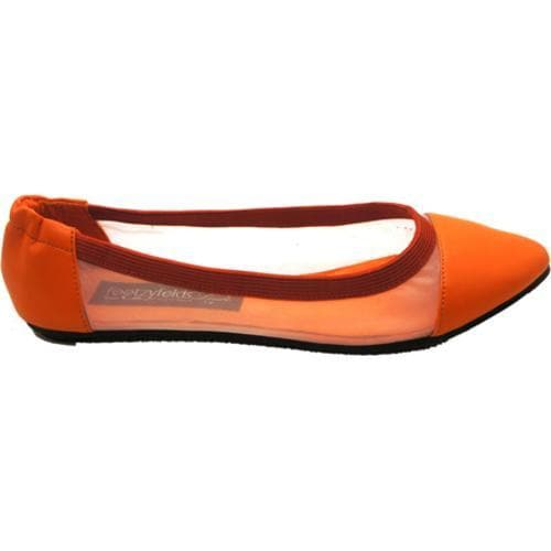 Womens Footzyfolds Caroline Orange   15147984   Shopping