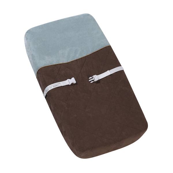 Sweet JoJo Designs Soho Blue Changing Pad Cover Overstock 7750259
