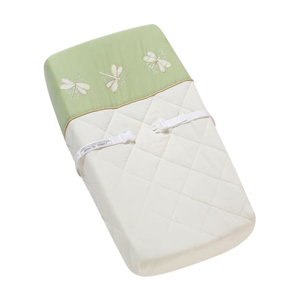 Sweet JoJo Designs Green Dragonfly Dreams Changing Pad Cover