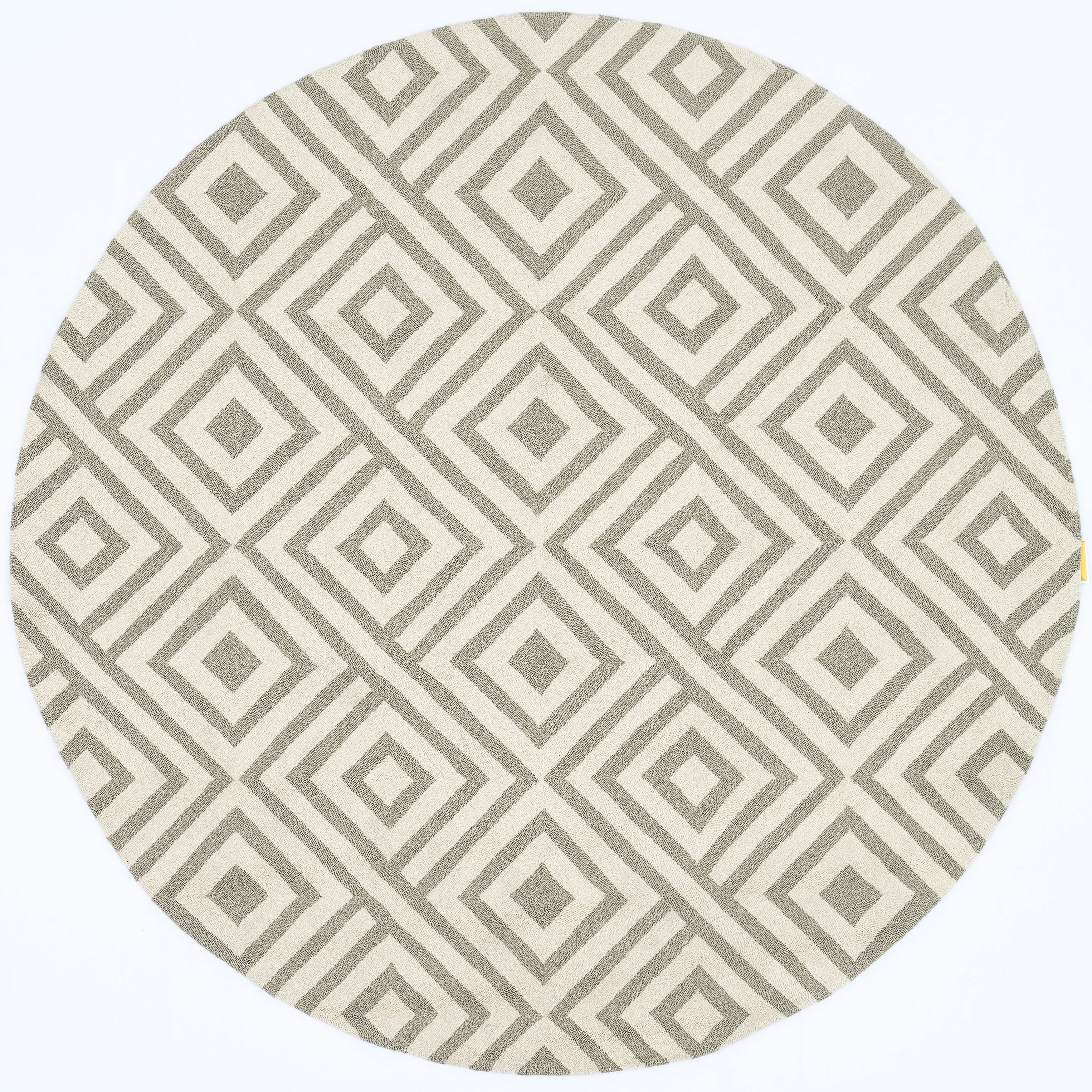 Handmade Indoor/ Outdoor Capri Beige Rug (710 Round) Today $292.99