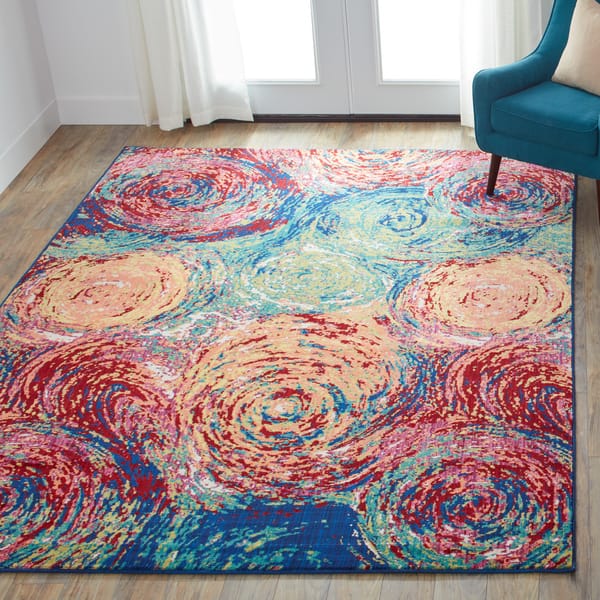 Shop Alexander Home Skye Monet Modern Fiesta Rug On Sale Overstock 7751881