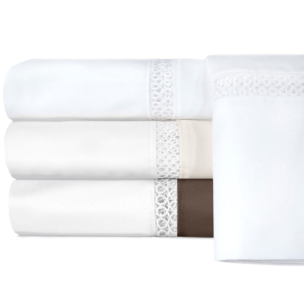 Grand Luxe Duetta Egyptian Cotton Sateen Deep Pocket 800 Thread Count Sheet Set
