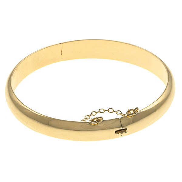 Sterling Essentials Silver 7-inch Polished Bangle Bracelet. Opens flyout.