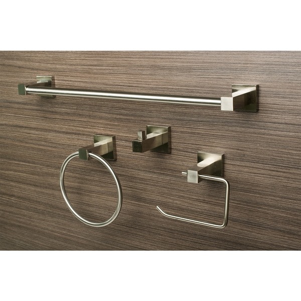 Sure Loc Modern 4 piece Bathroom Accessory Set   15151600  