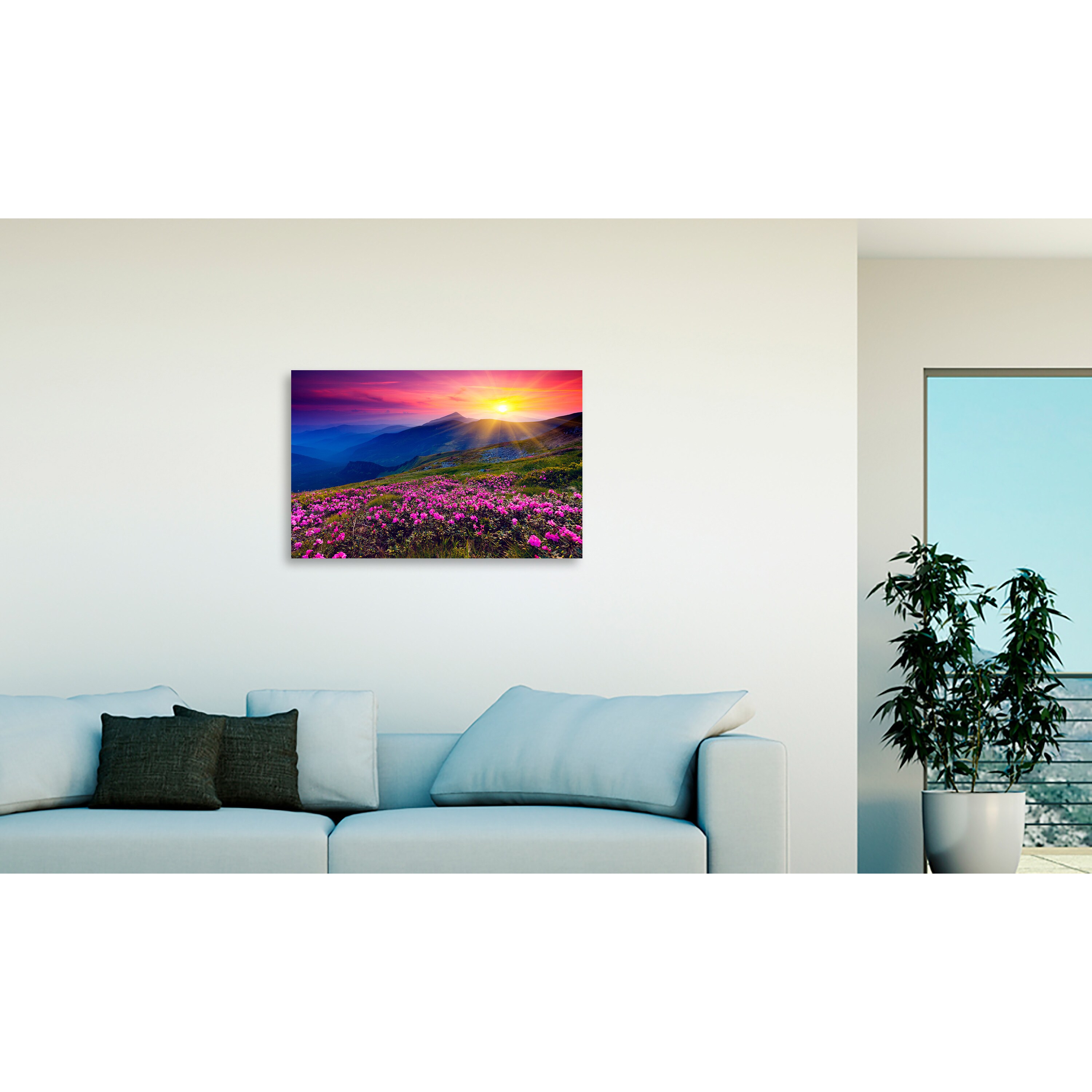 Mountain Landscape Oversized Gallery Wrapped Canvas Today $142.49