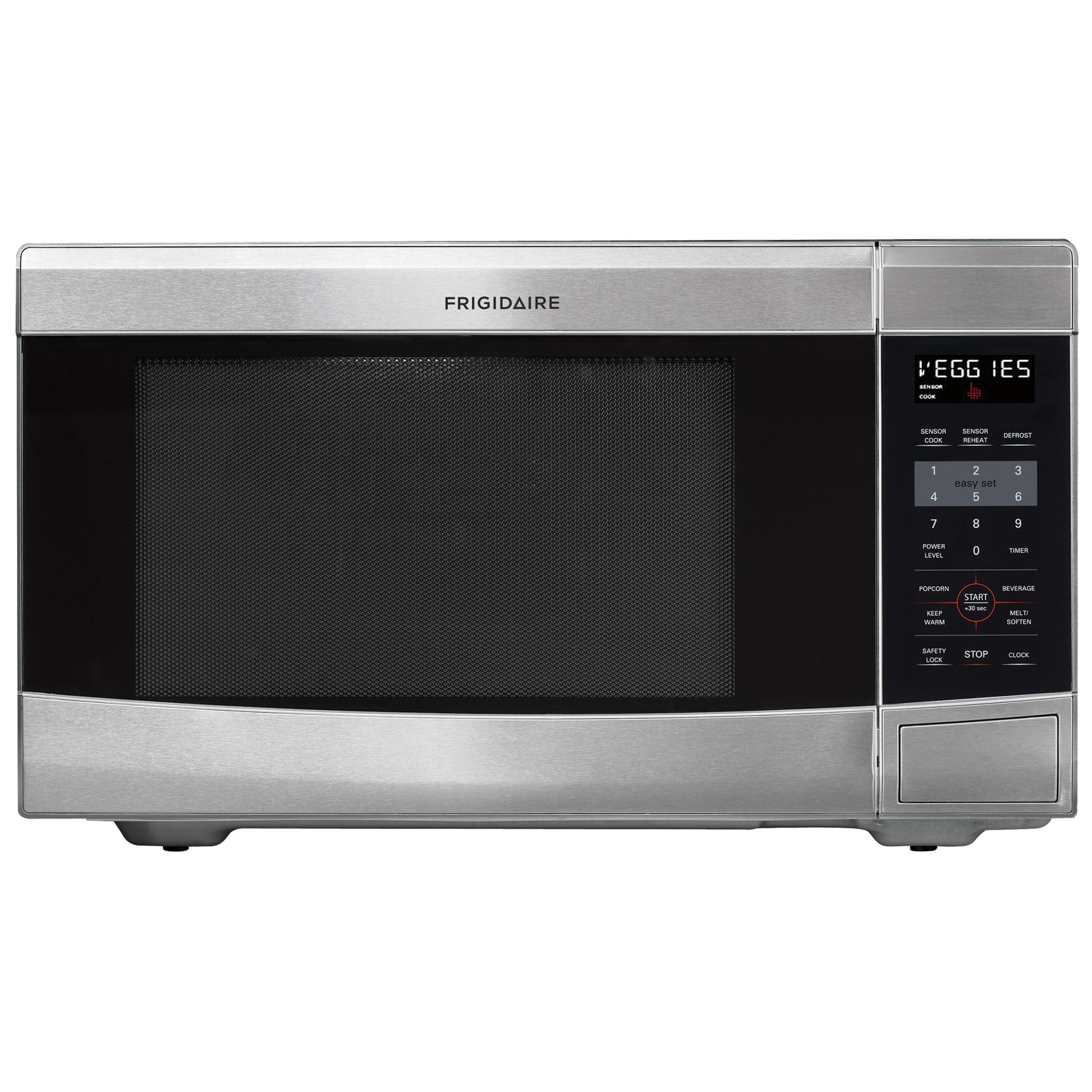 Compact Countertop Microwave Oven Clock Timer Display Stainless Compact Countertop Microwave Oven Clock Timer Display Stainless Steel 1 6 Cu Ft