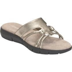 Women's Aerosoles Wip Away Silver Snake Aerosoles Sandals