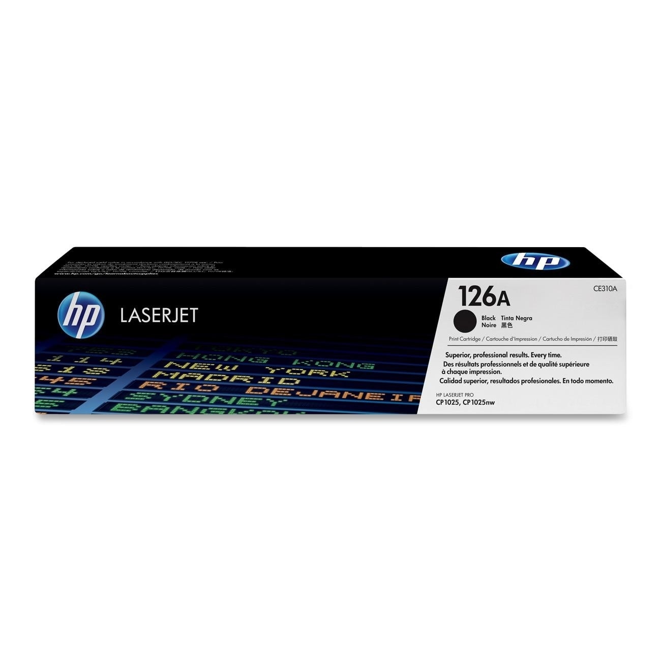 HP 126A (CE310A) Black Original LaserJet Toner Cartridge   15165911