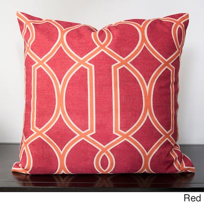 Artistic Weavers Dalia Geometric Trellis 22-inch Decorative Feather Down Pillow