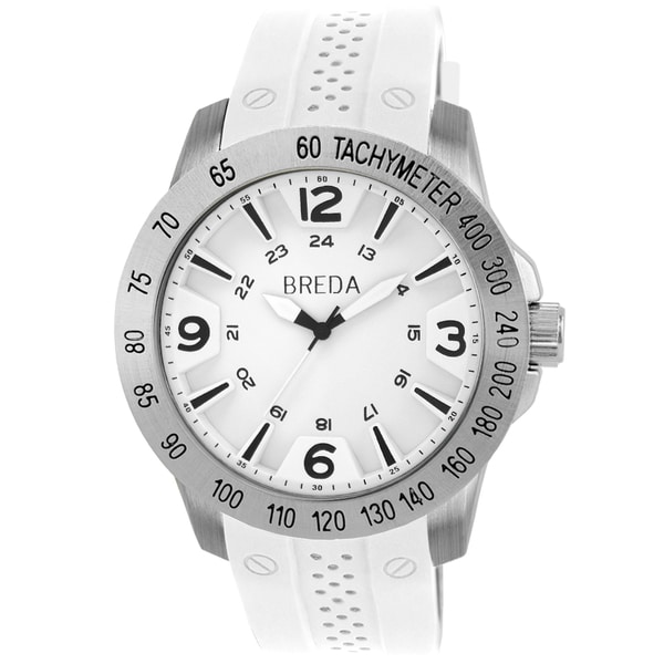 Breda Mens Aiden Stainless Steel Tachymeter Watch