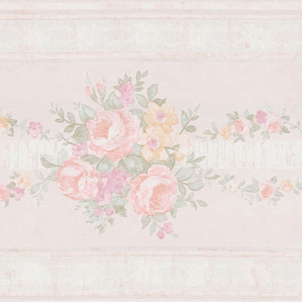 Pastel Victorian Border Wallpaper Free Shipping On Orders Over 45