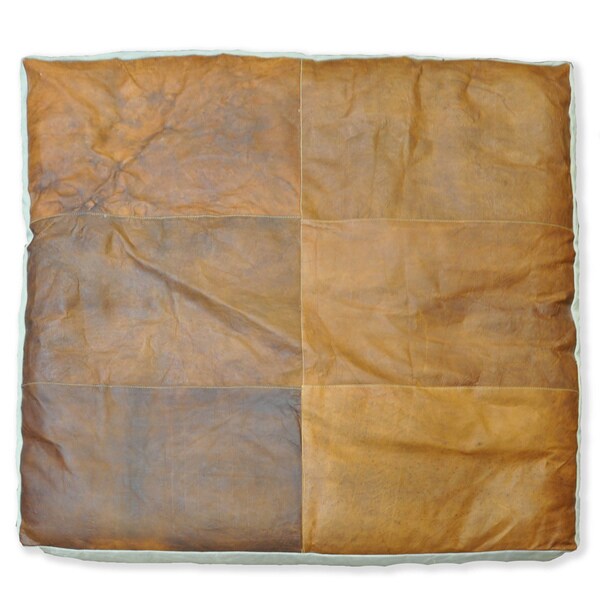 Cottage Home Cooper Leather Floor Cushion 35x35 Bed Bath Beyond 7785434