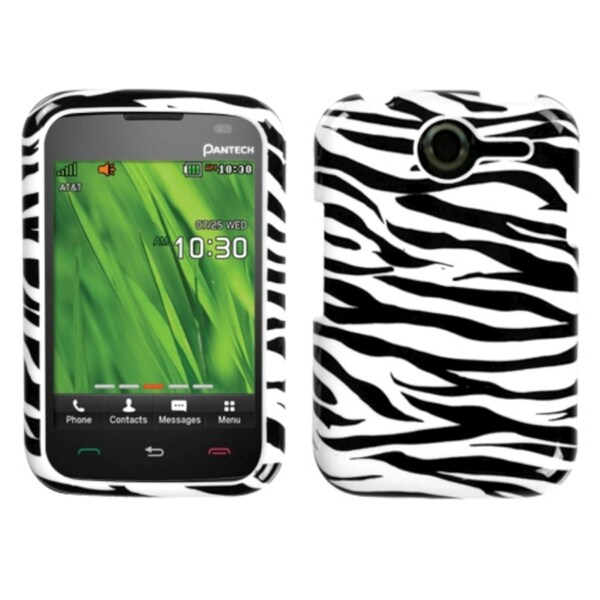 MYBAT Zebra Skin Phone Protector Case Cover for Pantech P6030 Renue Eforcity Cases & Holders