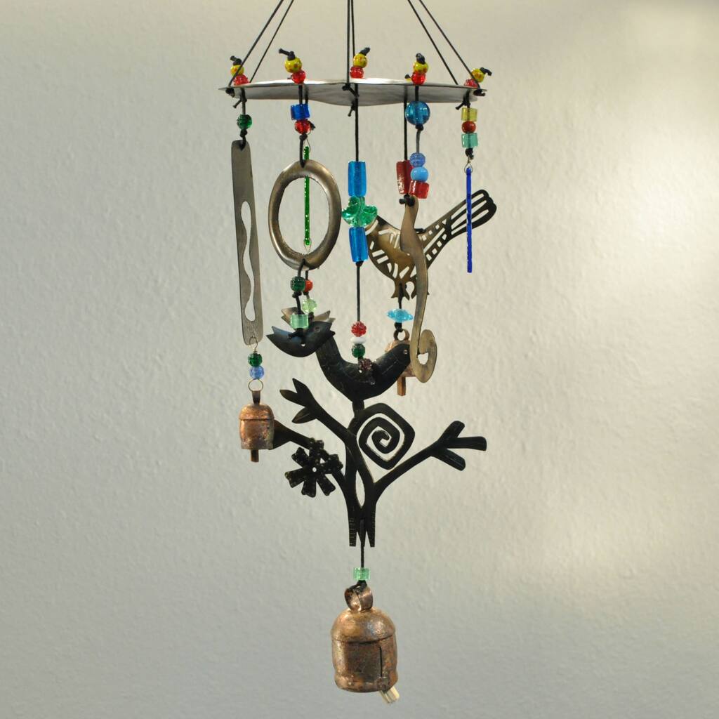 Birds on a Wire Wind Chime (India)
